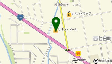 ホワイト急便 リオン・ドール七日町店の地図画像