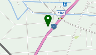 ホワイト急便 滑川上梅沢店の地図画像