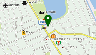 ホワイト急便 あくら店の地図画像