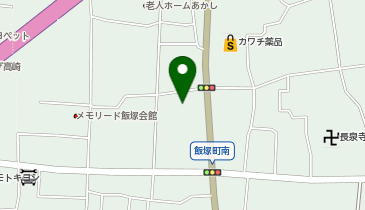 ホワイト急便 ベルク飯塚店の地図画像