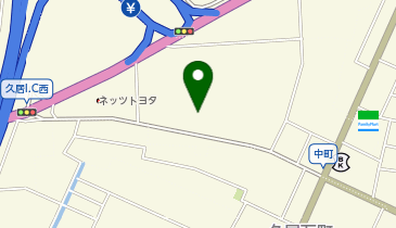 ホワイト急便 中町店の地図画像