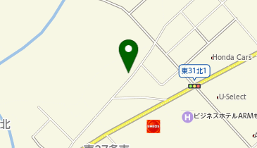 ホワイト急便 北一工場前店の地図画像