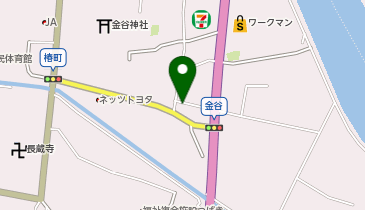 ホワイト急便 萩工場前店の地図画像