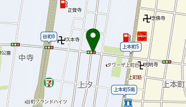ホワイト急便 谷八店の地図画像