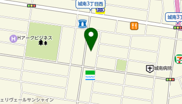 ホワイト急便 水戸市城南店の地図画像