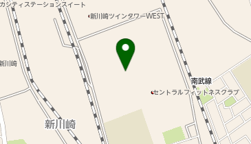 ホワイト急便 パークシティ新川崎店の地図画像
