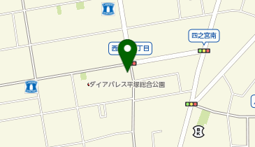 ホワイト急便 平塚市西八幡店の地図画像