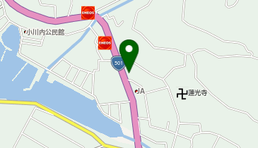 ホワイト急便 河内店の地図画像