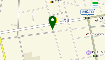 ホワイト急便 通町二丁目店の地図画像