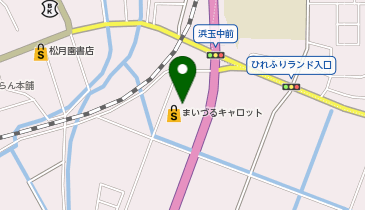 ホワイト急便 浜玉キャロット店の地図画像