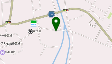 ホワイト急便 大代橋本橋店の地図画像