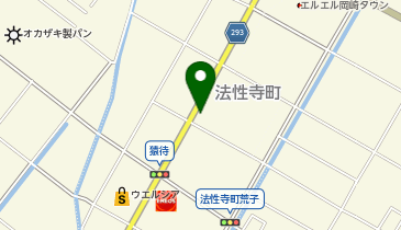 ホワイト急便 法性寺店の地図画像