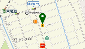 ホワイト急便 ハローズ東尾道店の地図画像