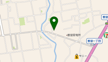 ホワイト急便 重留店の地図画像