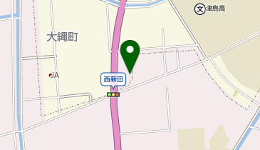 ホワイト急便 西新田店の地図画像