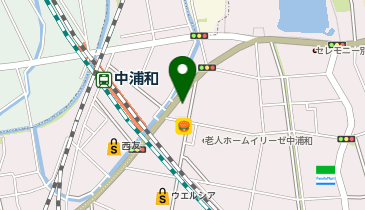 ホワイト急便 中浦和店の地図画像