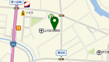 ホワイト急便 東八谷搦店の地図画像