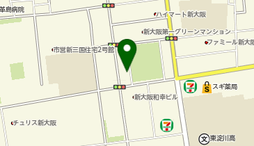 ホワイト急便 宮原店の地図画像