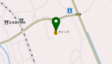 ホワイト急便 カインズ越生店の地図画像