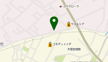 ホワイト急便 原市店の地図画像