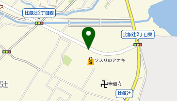 ホワイト急便 坂本店の地図画像