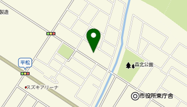 ホワイト急便 中央店の地図画像