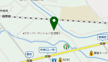 ホワイト急便 粕屋本店の地図画像