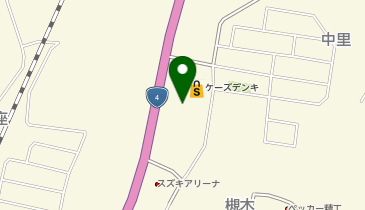 ホワイト急便 二本松バイパス店の地図画像