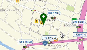 ホワイト急便 フォレストモール大和田店店の地図画像