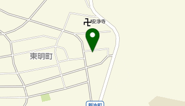 ホワイト急便 鹿子新池店の地図画像