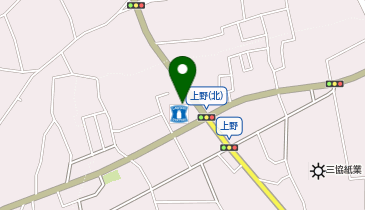 ホワイト急便 上野店の地図画像