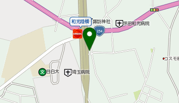 ホワイト急便 和光市白子SK店の地図画像