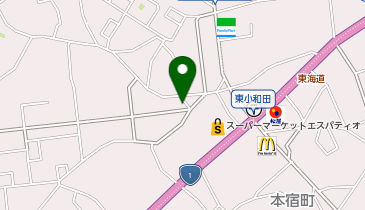 ホワイト急便 菱沼店の地図画像