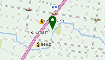ホワイト急便 上川東店の地図画像