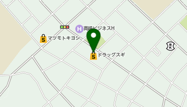ホワイト急便 ドラッグスギ片岡店の地図画像