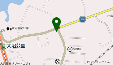 ホワイト急便 大沼公園店の地図画像