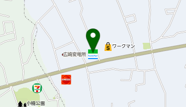 ホワイト急便 広崎店の地図画像