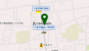 ホワイト急便 学園通り店の地図画像