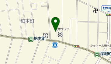 ホワイト急便 柏木店の地図画像