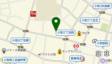 ホワイト急便 小牧本町店の地図画像