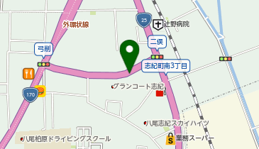 ホワイト急便 志紀南(関西CIC)店の地図画像