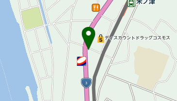 ホワイト急便 米ノ津新道店の地図画像