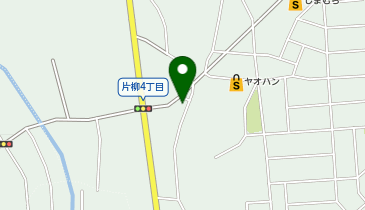 ホワイト急便 片柳FC店の地図画像