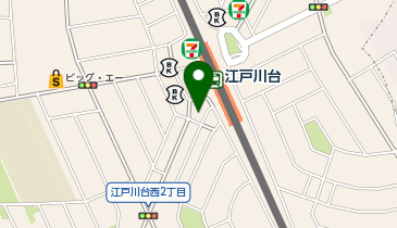 ホワイト急便 江戸川台駅前店の地図画像