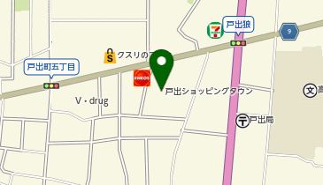 ホワイト急便 アルビス戸出店の地図画像