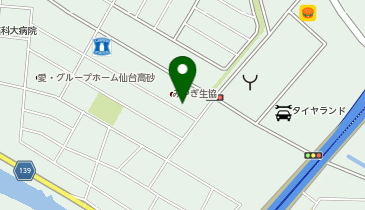 ホワイト急便 生協高砂駅前店の地図画像