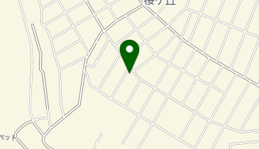 ホワイト急便 桜ケ丘店の地図画像
