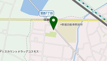 ホワイト急便 宮西店の地図画像