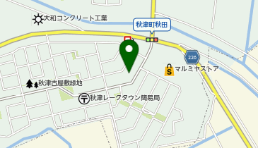 ホワイト急便 秋田店の地図画像