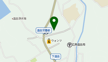 ホワイト急便 フレスタ温品店の地図画像